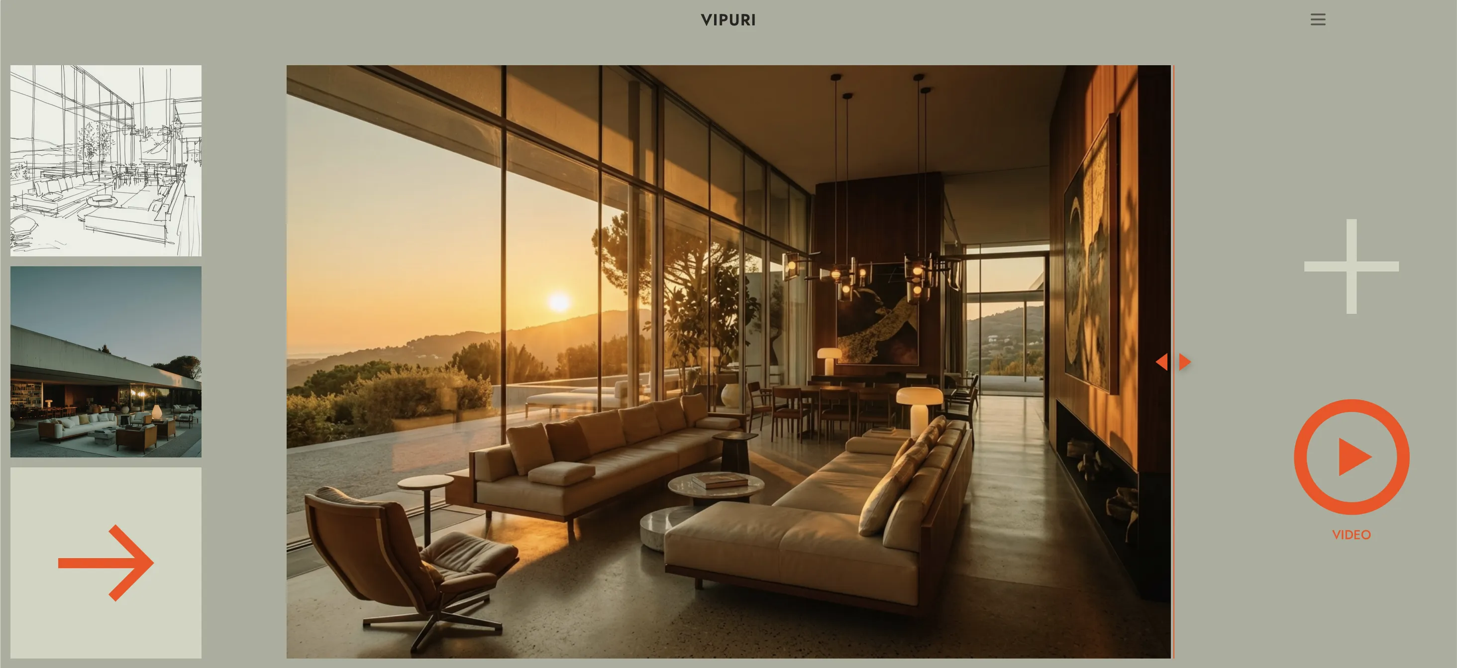 A generated image with the Video button visible alongside AI Assist.